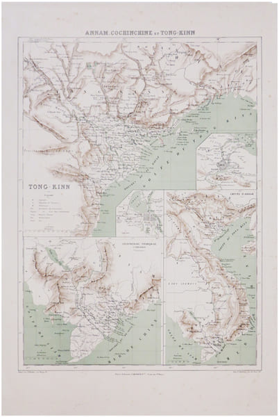  [INDOCHINE] Annam, Cochinchine et Tong-Kinn.. J&Eacute;R&Ocirc;ME (J.).