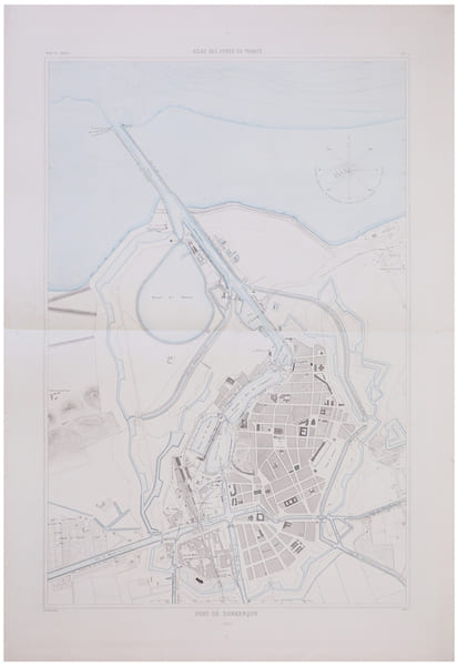  [DUNKERQUE] Port de Dunkerque.. ATLAS des PORTS de FRANCE.