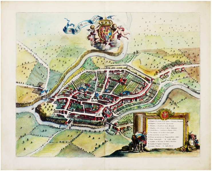  [SAVOIE/RUMILLY] Rumiliacum vulgo Rumilly.. BLAEU (Johannes).