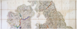  Cary's New Map of the British Isles, exhibiting the whole of the Turnpike roads both direct & cross, particularly distinguishing those on which the ...