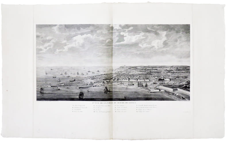  [LE HAVRE] I.RE Vue de la ville du Havre de Gr&acirc;ce.. MARTINET Fils.