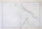  [GIRONDE] Carte de l'embouchure de la Gironde d'après la reconnaissance hydrographique faite en 1874.. DÉPÔT GÉNÉRAL DE LA MARINE.