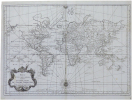 Essay d'une carte réduite, contenant les parties connues du globe terrestre.. BELLIN (Jacques-Nicolas).