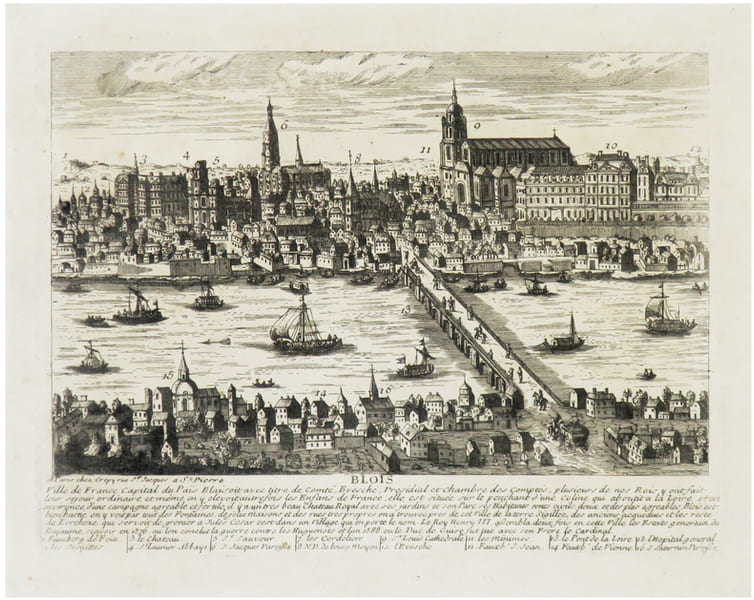  [BLOIS] Blois, ville de France, capital du Pa&iuml;s Blaisoit.. CR&Eacute;PY (Louis) & AVELINE (Pierre).