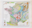  [GÉOLOGIE] Tableau d'assemblage des six feuilles de la Carte géologique de la France exécutée sous la direction de M.r Brochant de Villiers, ...