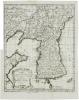  [CORÉE] Carte de la province de Quan-Tong ou Lyau-Tong et du royaume de Kau-Li ou Corée.. BELLIN (Jacques-Nicolas).