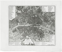 A Plan of the city of Paris.