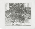  A Plan of the city of Paris.. ANDREWS (John).
