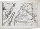 [MINORQUE] Plan du fort St. Phillippe avec les attaques. Levé après la capitulation du 28 juin 1756.. RITTMANN (André).