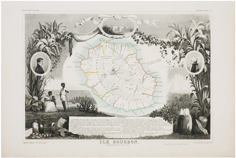  [LA R&Eacute;UNION] &Icirc;le Bourbon. Colonie fran&ccedil;aise (Oc&eacute;an Indien).. LEVASSEUR (Victor).
