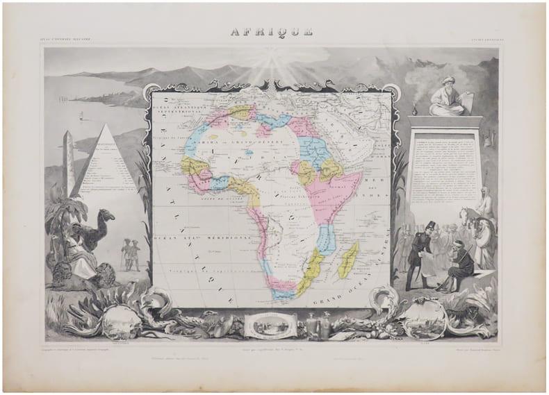  Afrique.. LEVASSEUR (Victor).