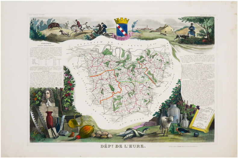  [EURE] D&eacute;p.t de l'Eure.. LEVASSEUR (Victor);