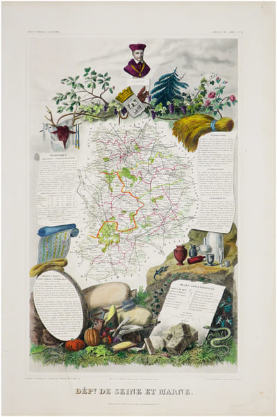  [SEINE-et-MARNE] D&eacute;p.t de Seine et Marne.. LEVASSEUR (Victor).
