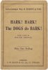  Hark! Hark! The dogs do bark! With [a] note by Walter Emanuel.. EMANUEL (Walter).