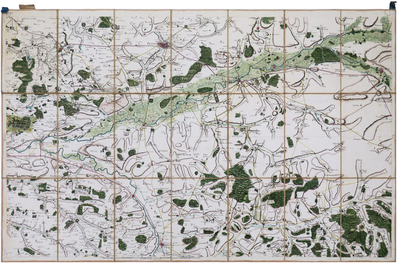  [SENS/PROVINS] Carte de Cassini. Feuille n&deg;46/6. Sens.. CASSINI de THURY (C&eacute;sar-Fran&ccedil;ois).