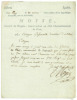Lettre signée au citoyen Gassonville.. [SAINT-DOMINGUE] — MOYSE (Hyacinthe).
