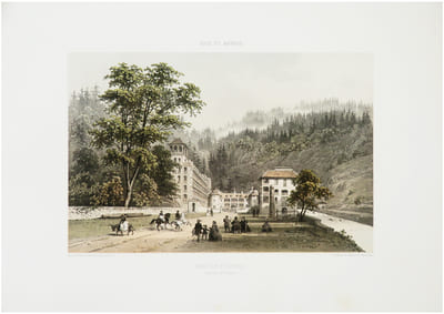  [SAINT-GERVAIS-les-BAINS] Bains de S.t Gervais. (Dép.t de la H.te Savoie).