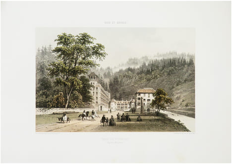  [SAINT-GERVAIS-les-BAINS] Bains de S.t Gervais. (Dép.t de la H.te Savoie).. BENOIST (Félix).