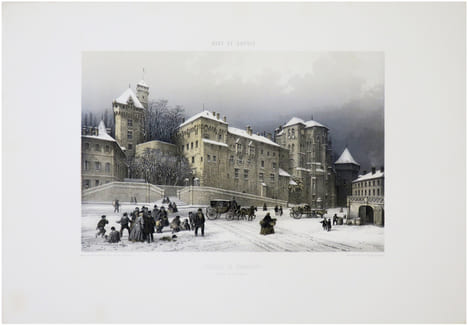  [CHAMBÉRY] Château de Chambéry. (Dép.t de la Savoie).. BENOIST (Félix).