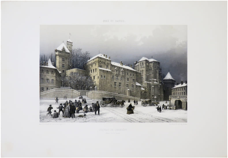  [CHAMB&Eacute;RY] Ch&acirc;teau de Chamb&eacute;ry. (D&eacute;p.t de la Savoie).. BENOIST (F&eacute;lix).