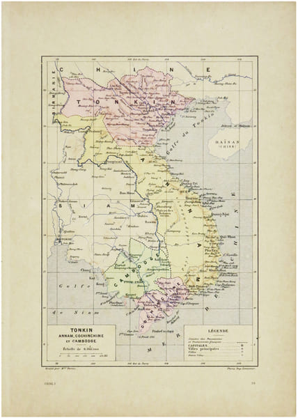  [INDOCHINE] Tonkin, Annam, Cochinchine et Cambodge.. PERRIN (Maurice).