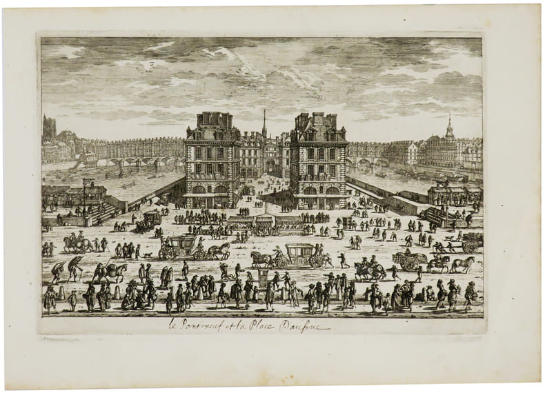  [Le Pont Neuf et la place Daufine].. PERELLE (Gabriel).