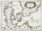  [DANEMARK] Carte du royaume de Danemarq, et de la partie méridionale de la Gotie.. DUVAL (Pierre).