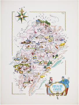 [FRANCHE-COMTÉ] Franche Comté.. LIOZU (Jacques).