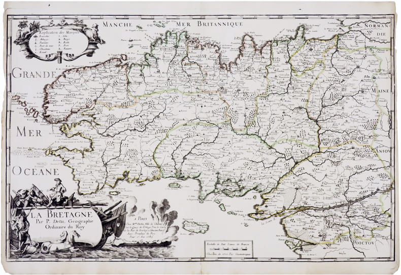  [BRETAGNE] La Bretagne.. DUVAL (Pierre).