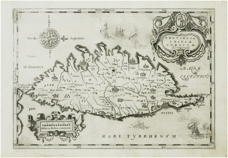  [CORSE] Provincia insul&aelig; Corsic&aelig;.. MONTECALERIO (Giovanni).