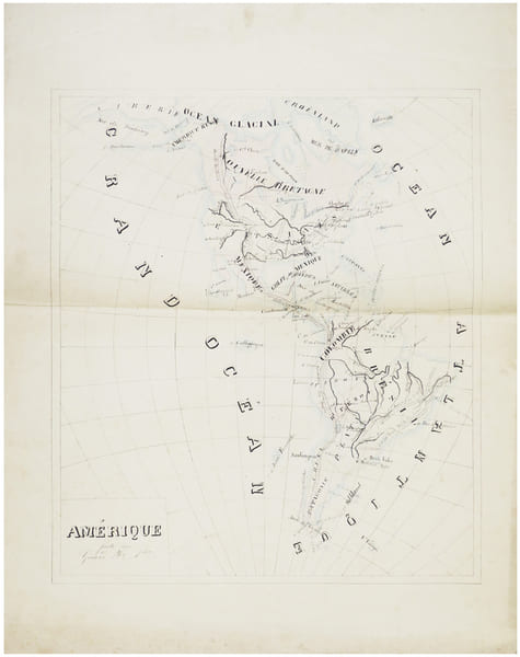  Am&eacute;rique.. G&Eacute;RARD (Augustin).