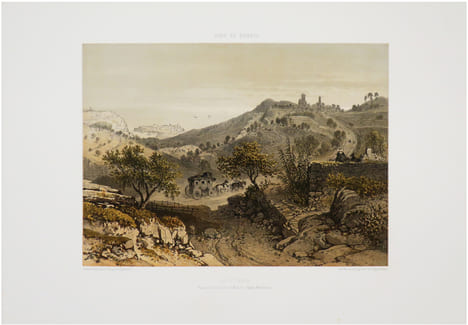  [LA TURBIE & MONACO] La Turbie. Route de la Corniche et Monaco. (Alpes-Maritimes).. BENOIST (Félix).