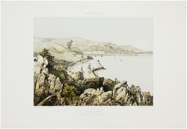  [VILLEFRANCHE-sur-MER] Villefranche pr&egrave;s de Nice. (D&eacute;p.t des Alpes-Maritimes).. BENOIST (F&eacute;lix).