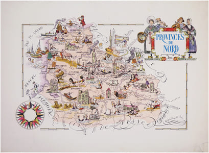 [NORD] Provinces du Nord.