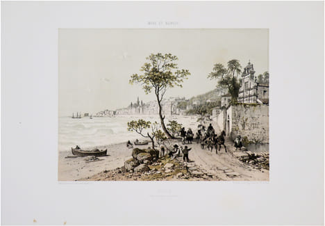  [MENTON] Menton (Dép.t des Alpes maritimes).. BENOIST (Félix).