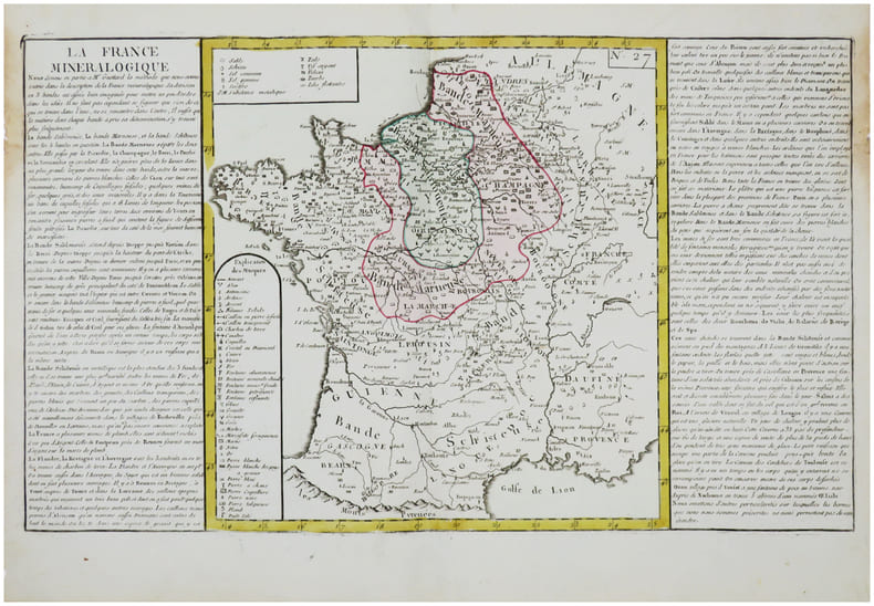  [MIN&Eacute;RALOGIE] La France min&eacute;ralogique.. CLOUET (Jean-Baptiste Louis, l'abb&eacute;).