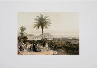  [NICE] Nice. Vue prise de la Villa Venanson (Dép.t des Alpes maritimes).