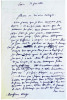 Lettre autographe signée à François Arago.. ROUSSIN (Albin Reine).