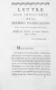 Lettre bien importante de la chambre d'agriculture de Saint-Domingue, adressée aux membres du Comité Colonial, séant à Paris.. AUGY (d').