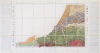  [BAYONNE/GÉOLOGIE] Carte géologique détaillée. Bayonne. Feuille n°226.