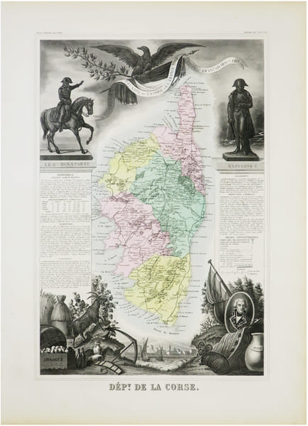  [CORSE] D&eacute;p.t de la Corse.. LEVASSEUR (Victor).