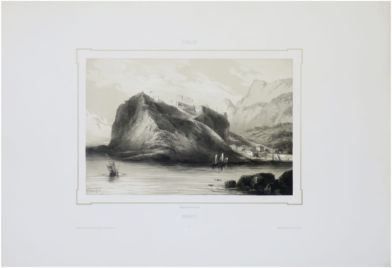  [MONACO] Italie. Monaco.. CHAMPIN (Jean-Jacques).
