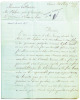 Lettre signée à M. Estienne, au Plessis, près Châteaudun (Eure-et-Loir).. [SAINT-DOMINGUE] — LAFOREST (Hippolyte).