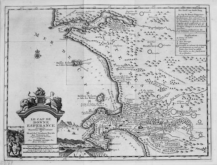  Le Cap de Bonne Esp&eacute;rance.. AA (Pieter van der).