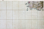  [MARSEILLE] Carte de Cassini. Feuille n°124/129. Marseille.. CASSINI de THURY (César-François).