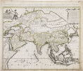  L'Asie divisée en ses principales régions et où se peuvent voir l'estendüe des empires, monarchies, royaumes & estats qui partagent présentement ...