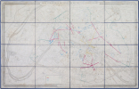  Plan géométral de Paris et de ses agrandissements à l'échelle d'un millimètre pour 10 m (10,1 000).. POTIQUET (Alfred) & ANDRIVEAU-GOUJON (Eugène).