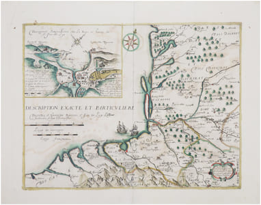  [PAYS BASQUE] Description exacte et particulière des costes et havres de Bayonne, St. Jean de Lux, Labour, Funtarabie, et lieux circonvoisins.