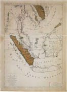  Le Royaume de Siam avec les royaumes qui luy sont tributaires, et les isles de Sumatra, Andemaon, etc. et les isles voisine. par MORTIER (Pierre).