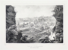  [LUXEMBOURG] Ensemble de six vues de la ville de Luxembourg.. FRESEZ (Jean-Baptiste).